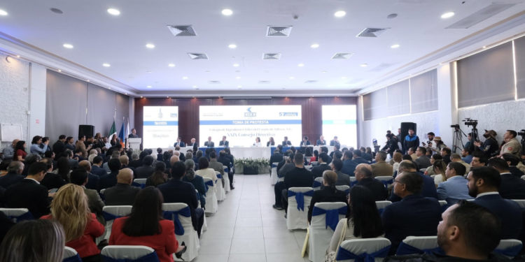 Celebra Gobernador Pablo Lemus designación de primera mujer al frente del Colegio de Ingenieros Civiles de Jalisco (CICEJ)