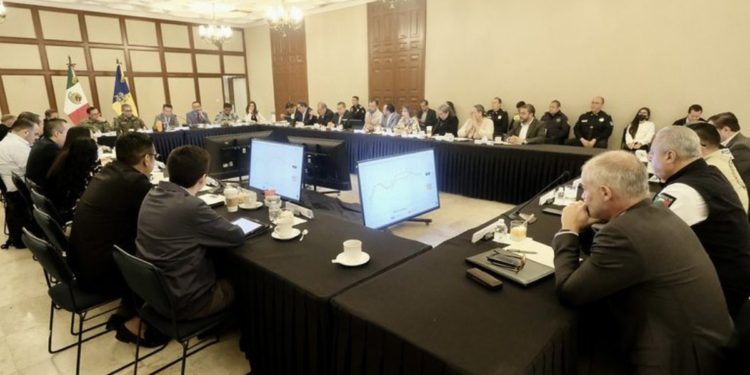 Encabeza Pablo Lemus, Gobernador de Jalisco, sesión de la Comisión Ejecutiva de Seguridad del Área Metropolitana de Guadalajara (AMG)