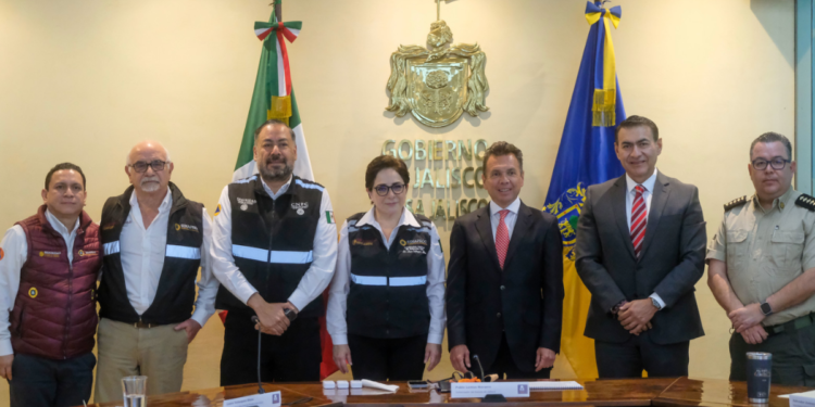 Acuerdan Gobierno de Jalisco y Gobierno Federal fortalecer coordinación en gestión de riesgos