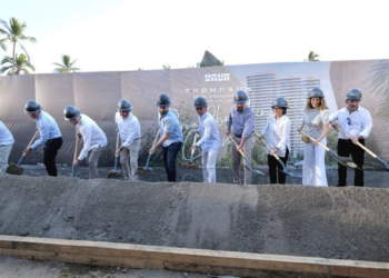 Asiste Gobernador Pablo Lemus al arranque de construcción del Hotel Thompson Puerto Vallarta