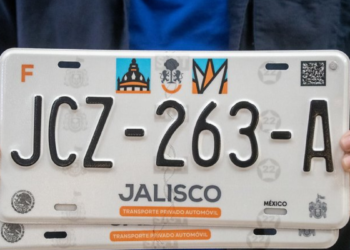 Tiene Jalisco nuevas placas vehiculares