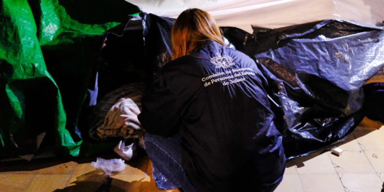 En Guadalajara, realiza COBUPEJ operativo nocturno de Búsqueda Generalizada en Vida