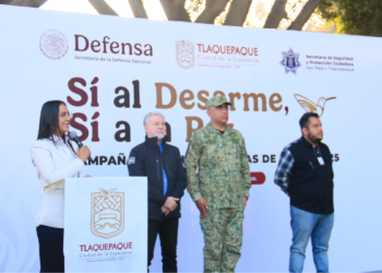 Gobierno de Tlaquepaque arranca la campaña «Sí al Desarme, Sí a la Paz»