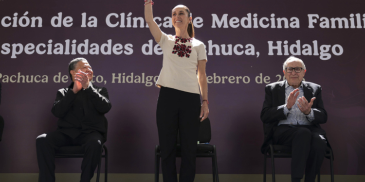 En Hidalgo, Presidenta Claudia Sheinbaum anuncia inversión de 10 mil mdp para renivelar salarios de trabajadores del ISSSTE