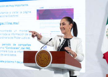 “Estamos todos desde abajo, cambiando al Poder Judicial”: Presidenta destaca importancia de la elección del próximo 1 de junio