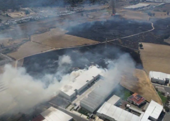 Activa Semadet Alerta Atmosférica en Zapopan por incendio en Nextipac 