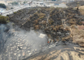Amplía Semadet Alerta Atmosférica en Zapopan por incendio en Colomos III y activa Alerta Atmosférica en Chapala por incendio en Atotonilquillo