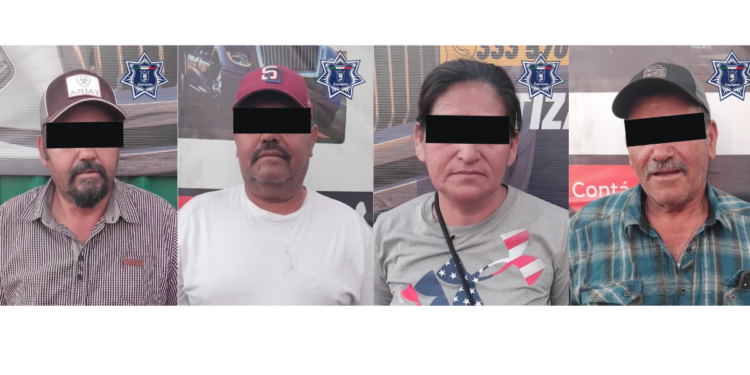 Cuatro detenidos en Zapopan por tripular vehículo con reporte de robo