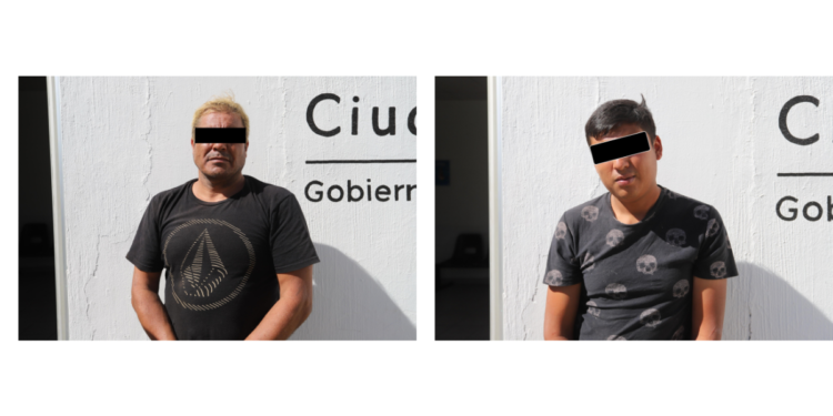Policías de Tlaquepaque detienen a dos hombres por presunta posesión de arma de fuego y tiros útiles