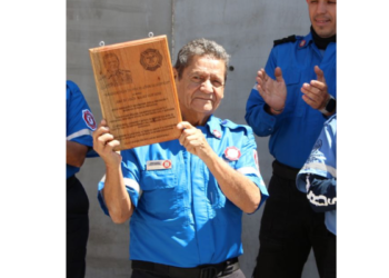 Con honores despiden a don Joss, el primer bombero jubilado del Gobierno de Tlajomulco