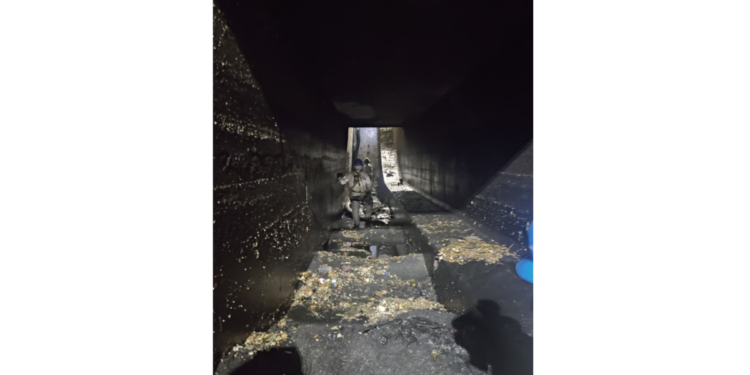 Culmina SIAPA primera etapa de desazolve en sifones bajo la Línea II del Tren Ligero