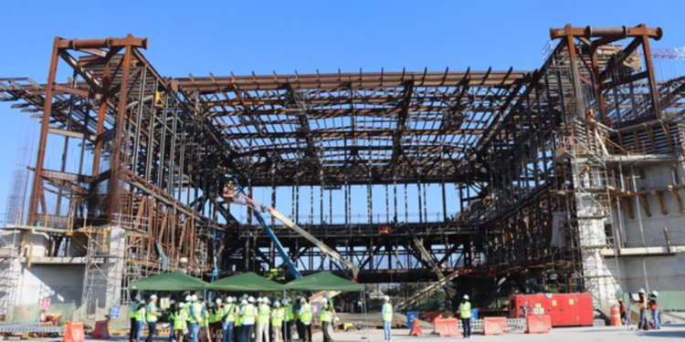 Avanzan obras de la Terminal 2 del Aeropuerto Internacional de Puerto Vallarta 