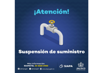 Realizará SIAPA reparaciones en Acueducto Tesistán en Zapopan