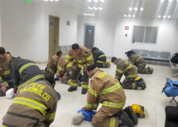 Bomberos del Gobierno de Tlajomulco se mantienen en continua capacitación