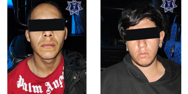 Dos detenidos por presunta posesión de droga en Zapopan