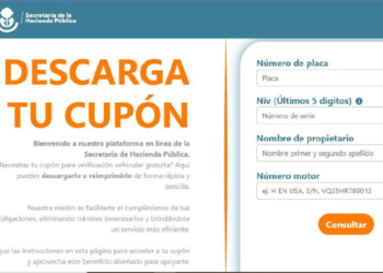 Lanzan portal para descargar cupón de la verificación vehicular