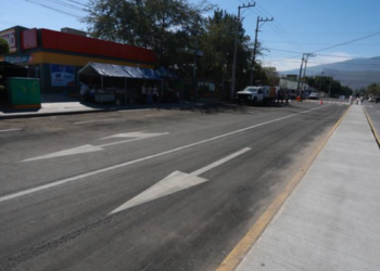 Hacienda Los Eucaliptos estrena vialidad rehabilitada y cancha deportiva