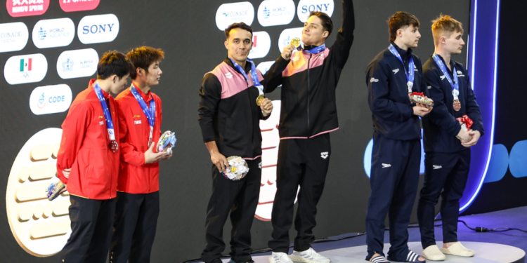 Cierra México con broche de oro en la Copa Mundial de Clavados Guadalajara 2025