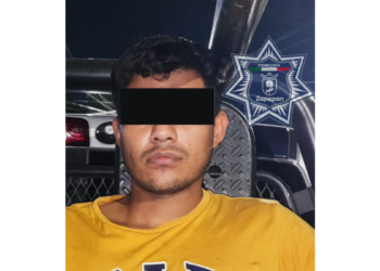 Detenido por presunta posesión de droga en la Colonia Constitución de Zapopan