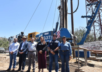 Trabaja Secretaría de Gestión Integral del Agua en perforación de pozo profundo para mejorar abasto de agua de Zapotlán El Grande