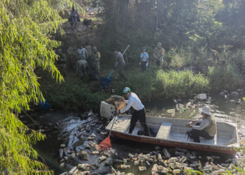 Coordinan acciones interinstitucionales de limpieza de canales aledaños al Parque Estatal Estero El Salado