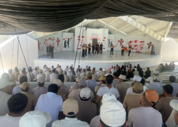 Presenta Secretaría de Cultura concierto de la Rondalla Voces del Alma ante internos de Puente Grande