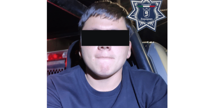 Detenido en Zapopan por presunta portación de arma de fuego