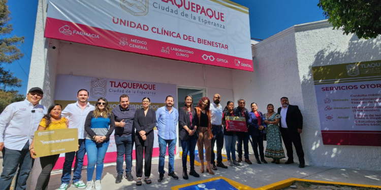 Inauguran Unidad Médica fija y móvil de bienestar en Tlaquepaque