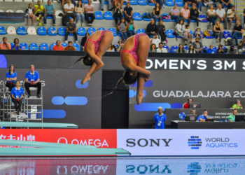 Mía y Lía Cueva dan a México su primera medalla en la Copa Mundial de Clavados Guadalajara 2025  
