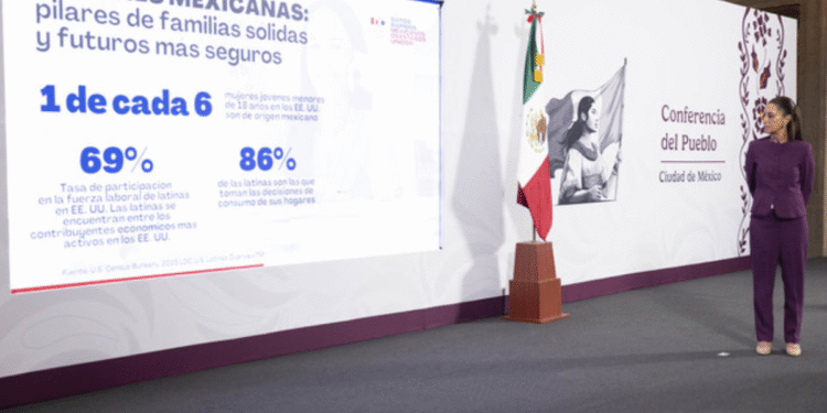 Las y los migrantes contribuyen a la economía de Estados Unidos: Presidenta Claudia Sheinbaum; en 2024 aportaron al PIB de EUA 781 mil mdd