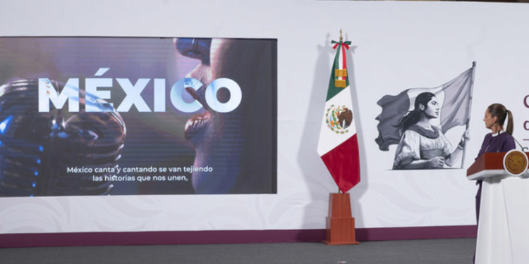 Convoca Presidenta a jóvenes mexicanos y estadounidenses al concurso binacional de música México canta por la paz y contra las adicciones