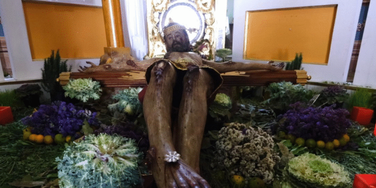 Honra San Martín de Hidalgo su legado cultural con el Tendido de Cristos