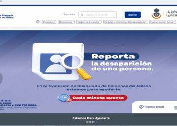 Lanza Jalisco sitio web oficial de la Comisión de Búsqueda de Personas de Jalisco (COBUPEJ)