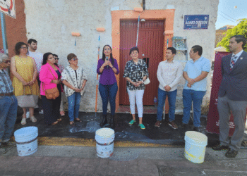 Pone en marcha Laura Imelda el programa «Pinta Tu Fachada»