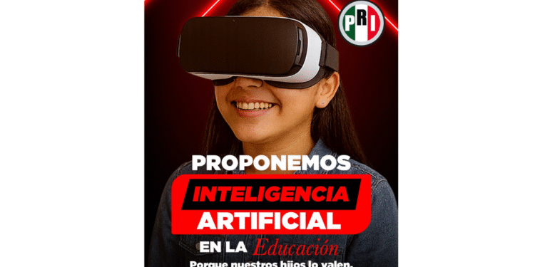 Respalda el PRI la propuesta de incorporación de inteligencia artificial como materia en las escuelas de México