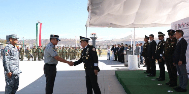 Acude Pablo Lemus, Gobernador del Estado, a toma de protesta del nuevo titular de la Guardia Nacional en Jalisco
