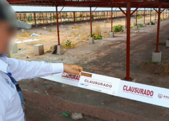 Clausura PROEPA construcción irregular de empresa láctea en Tototlán