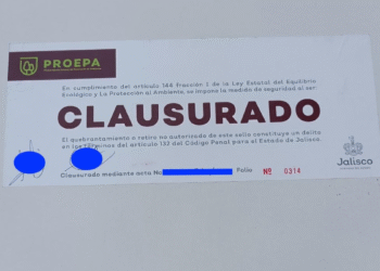 Realiza PROEPA tres clausuras por incumplimiento de normativa ambiental