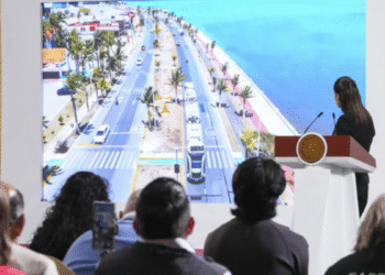 Presidenta Claudia Sheinbaum anuncia inicio de operaciones del tren ligero de Campeche a partir del próximo 20 de julio
