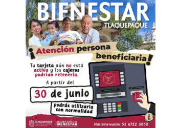 Anuncia el Gobierno de Tlaquepaque que las tarjetas del Bienestar podrán usarse a partir del 30 de junio 2025