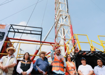 Gerardo Quirino supervisa arranque de obras para un nuevo pozo en San Miguel Cuyutlán