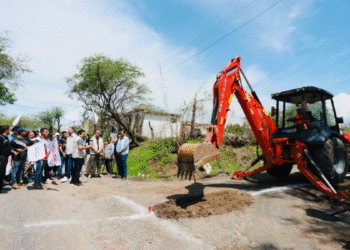 Gerardo Quirino inaugura y arranca obras por más de nueve millones de pesos en Tlajomulco