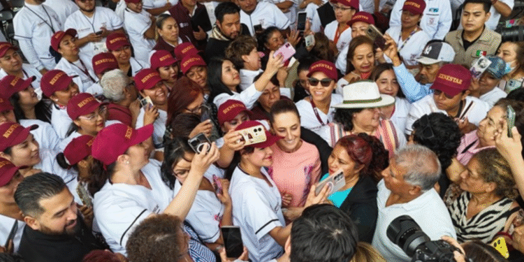 Presidenta Claudia Sheinbaum arranca en Edomex gira nacional dedicada a la salud