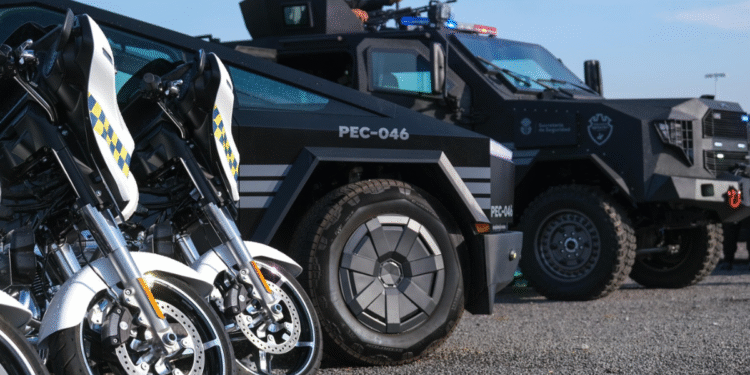 Entregan unidades equipadas y especializadas para fortalecer acciones acciones tácticas, de vigilancia e inteligencia en el estado