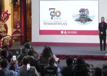 Presidenta y Jefa de Gobierno, presentan celebración “México Tenochtitlan, Siete Siglos de legado de grandeza”; será todo el mes de julio