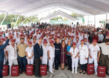 El programa Salud Casa por Casa es muestra de ese profundo cambio que dio nuestro país con la Cuarta Transformación: Presidenta