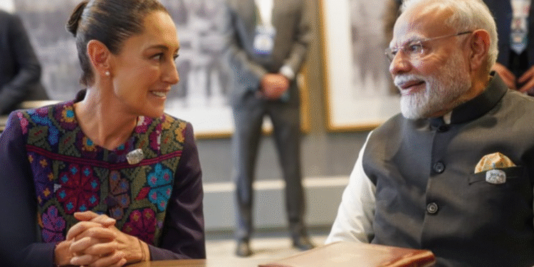 En G7, conversan Presidenta Claudia Sheinbaum y primer ministro de India, Narendra Modi, sobre inversiones científicas y tecnológicas
