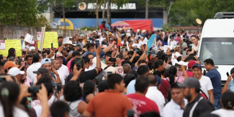 Presidenta Claudia Sheinbaum supervisa obra del Hospital General IMSS Bienestar de Tuxtepec, Oaxaca; se inaugura el 4 de agosto