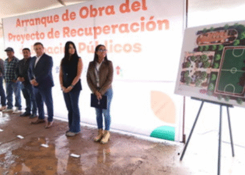 Arranca Consejo Estatal de Seguridad Pública obra comunitaria en Chiquilistlán, dentro del programa ‘Puntos de Paz’