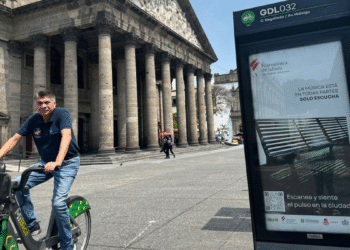 Lanzan Orquesta Filarmónica de Jalisco y MiBici playlist descargable con código QR